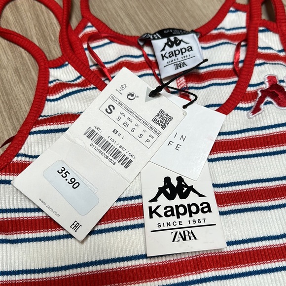 Zara Kappa romper New size Small super cute - Picture 7 of 7